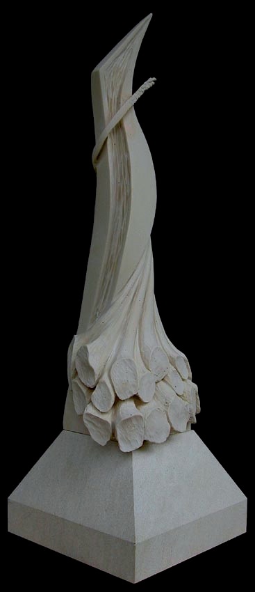 Stele in onore di Mario Amato realizzata dallo scultore Antonio Di Campli